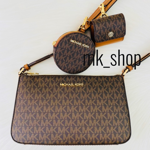 Michael Kors Jet Set Travel Crossbody w Tech Attch - Picture 4 of 16